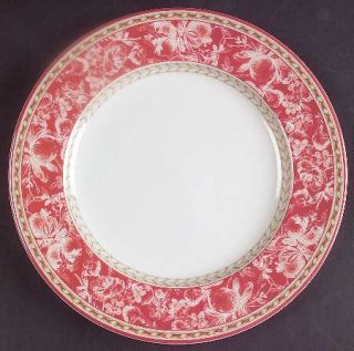 Royal Doulton Provence Rouge Salad Plate, Fine China Dinnerware   Red Fruits&Flo