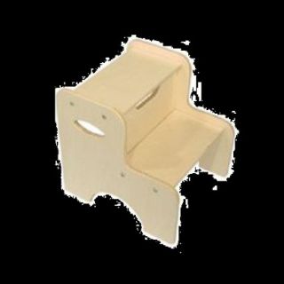 Step Stool Two Step Stool   Natural