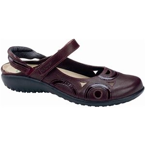 Naot Womens Rongo Shiraz Wine Patent Shoes, Size 37 M   11061 P88