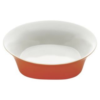 Rachael Ray Round and Square Serving Bowl   Orange