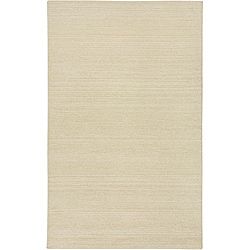 Hand tufted Sovereignty Solid White Rug (8 X 8 Round)