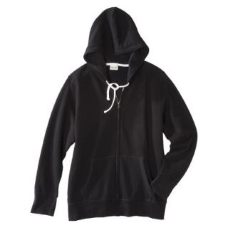 Mossimo Supply Co. Juniors Plus Size Long Sleeve Fleece Hoodie   Black 3