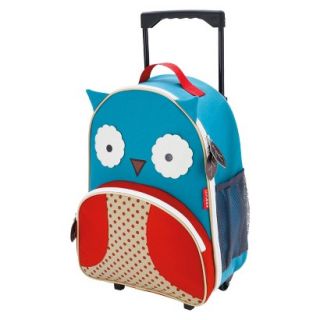SKIP HOP BLUE Zoo kids rolling luggage owl