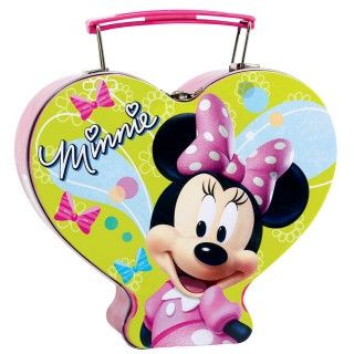 Disney Minnie Mouse Tin Box Carry All