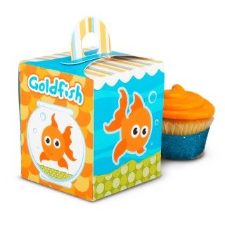 Goldfish Cupcake Boxes