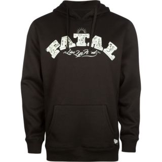 Rise Mens Hoodie Black In Sizes Small, Medium, Xx Large, Large, X Large F