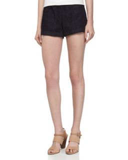 Zip Denim Bleeker Shorts