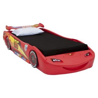Kids Bed Disney/Pixar Cars Twin Bed with Lights Red
