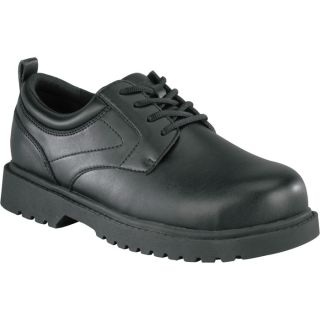 Grabbers Citation EH Steel Toe Oxford Work Shoe   Black, Size 10 1/2 Wide,