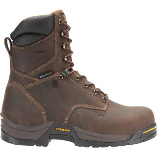 Carolina 8 Inch Waterproof Insulated Safety Toe EH Work Boot   Gaucho, Size 11