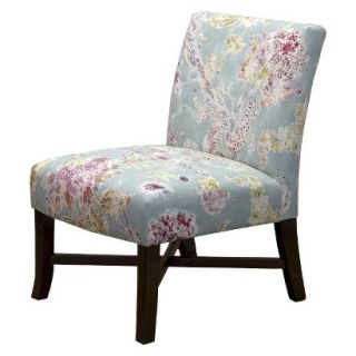 Skyline Upholstered Chair Threshold X Base Chair   Pink/Blue Floral