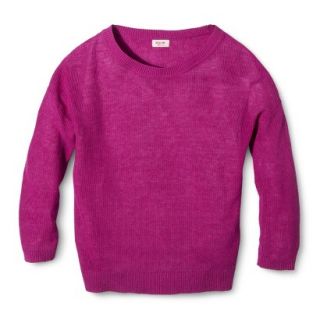 Mossimo Supply Co. Juniors Pullover Sweater   Fandango Pink XL(15 17)