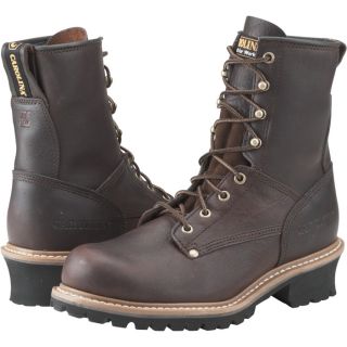 Carolina Logger Boot   8 Inch, Size 12, Brown, Model 821