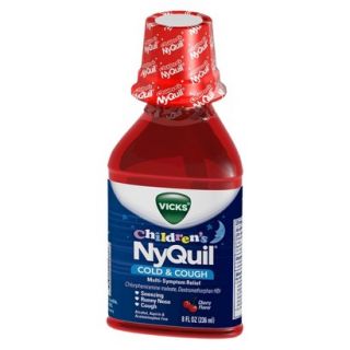 Childrens Vicks NyQuil Cherry Cold & Flu Nighttime Relief   8.0 fl oz