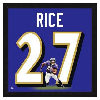 NFL Baltimore Ravens Ray Rice Framed Uniframe