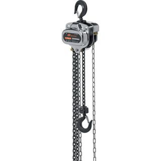 Ingersoll Rand Manual Chain Hoist   1/2 Ton Capacity, 10 Ft. Lift, Model SMB005 