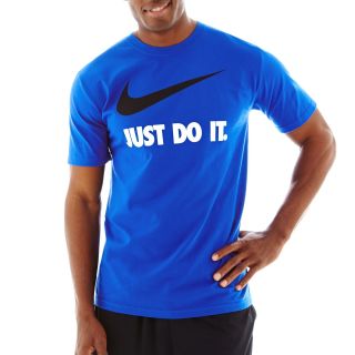 Nike Just Do It Swoosh Tee, Game Royal, Mens