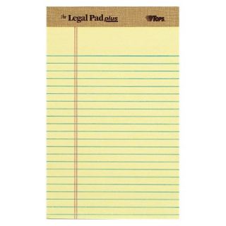 TOPS The Legal Perforated Pads   Yellow (50 Sheets Per Pad)