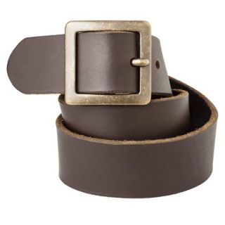 Mossimo Supply Co. Genuine Leather Pilgrim Belt   Brown M