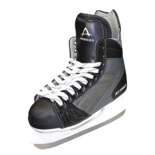 Boys American Ice Force Hockey Skate   Black (9)
