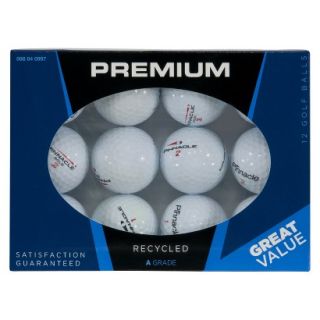 Premium Recycled Golf Balls 12 pk.