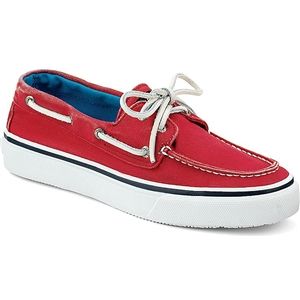 Sperry Top Sider Mens Bahama SW Twill Red Shoes, Size 9 M   1048552