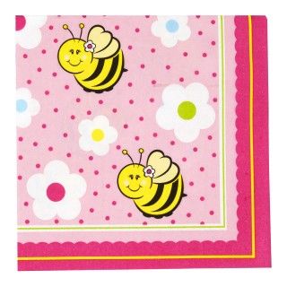 Sweet As Can Bee Lunch Napkins