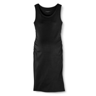 Liz Lange for Target Maternity Sleeveless Tee Shirt Dress   Black XXL