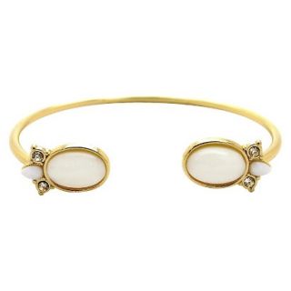 Cuff Bracelet   Gold/White (2.75)