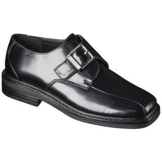 Boys Scott David Monk Dress Shoe   Black 3