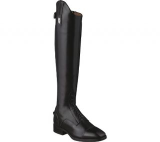 Mens Ariat Monaco™ Field Zip   Black Calf Leather Boots