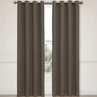 Eclipse Boden Grommet Top Blackout Curtain Panel with Thermaweave, Espresso