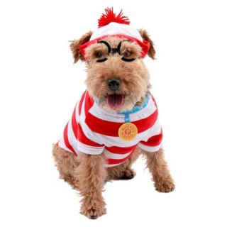 Wheres Waldo Woof Pet Costume   Medium