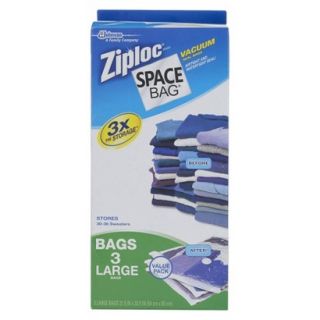 Ziploc Space Bag 3 Pc. Large Storage Bags   Clear