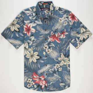 Uluwehi Mens Shirt Blue In Sizes X Large, Medium, Small, Large For