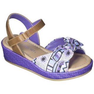 Toddler Girls Cherokee Juleah Sandals   Purple 6