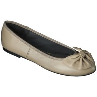 Womens Sam & Libby Chelsea Bow Genuine Leather Flat   Fawn 8.5