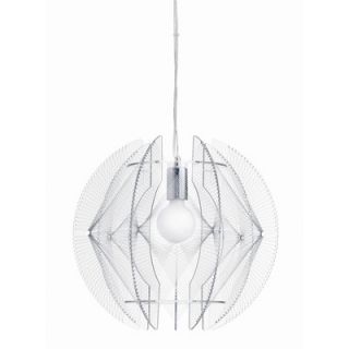 Nuevo Mercury Pendant Lamp in Silver HGVF269