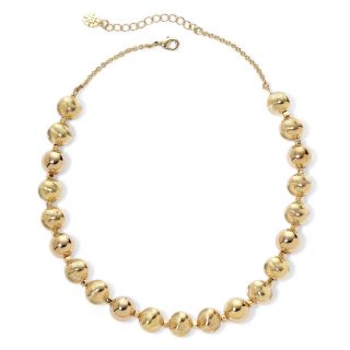 MONET JEWELRY Monet Gold Tone Bead Collar Necklace