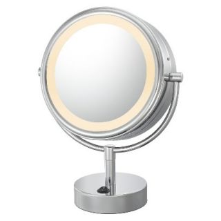 Mirror Image Neomodern Double sided, LED 5X/1X Lighted Mirror   Chrome