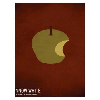 Snow White Unframed Wall Canvas