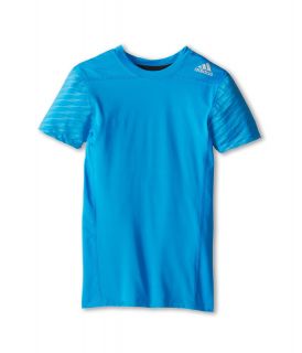 adidas Kids Baselayer Fitted S/S Boys Workout (Blue)