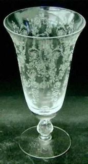 Tiffin Franciscan Cherokee Rose Iced Tea   Stem #17399, Etched,  No Trim