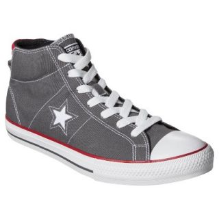 Mens Converse One Star Midtop Sneaker   Gray 9.5