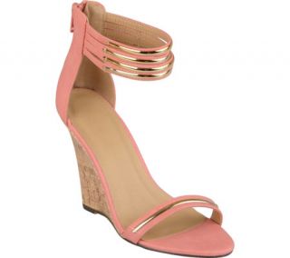 Womens Journee Collection Jada 6   Coral Sandals