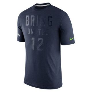 Nike Tri Local (NFL Seattle Seahawks) Mens T Shirt   College Navy