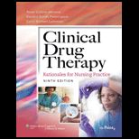 Clinical Drug Ther.   With Dvd and 4/ E Atlas Package