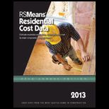 Means Residential Cost Data 2013