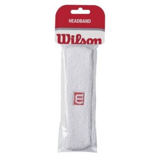 Wilson Tennis Headband   White