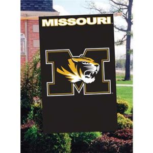 Missouri Tigers Applique House Flag